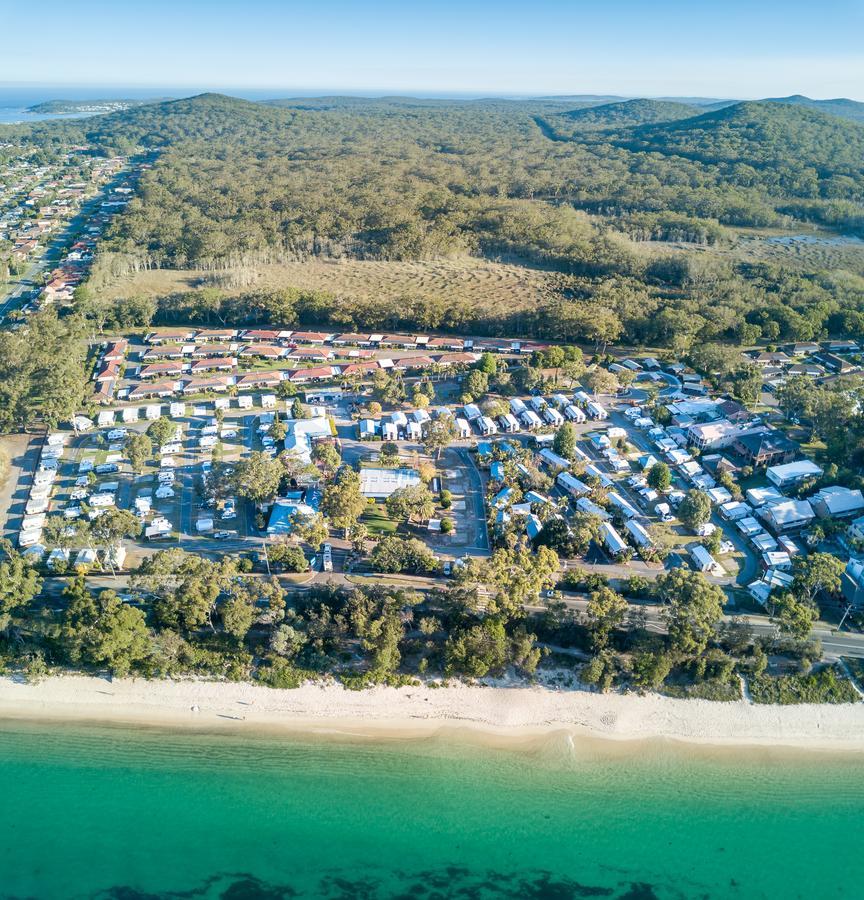 Shoal Bay Holiday Park Dış mekan fotoğraf