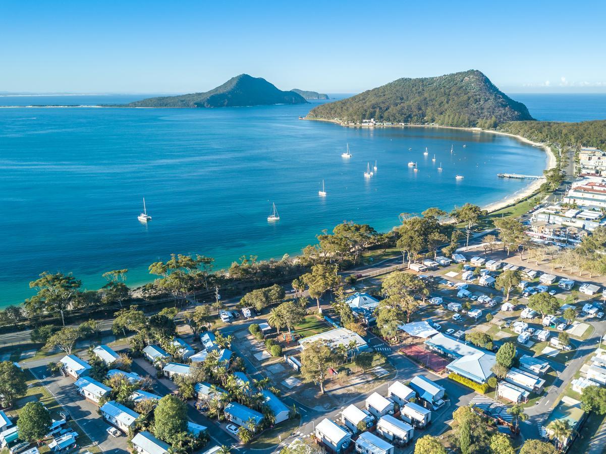 Shoal Bay Holiday Park Dış mekan fotoğraf
